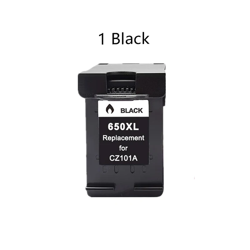 650XL Ink Cartridge Replacement for HP 650 HP650 XL for hp Deskjet 1015 1515 2515 2545 2645 3515 4645 Printer