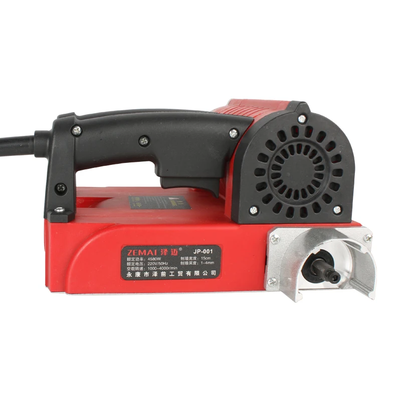 Máquina de aplainamento de parede, sem pá portátil morta, plano áspero, renovação antiga, ferramenta de pá de canto, 4580w