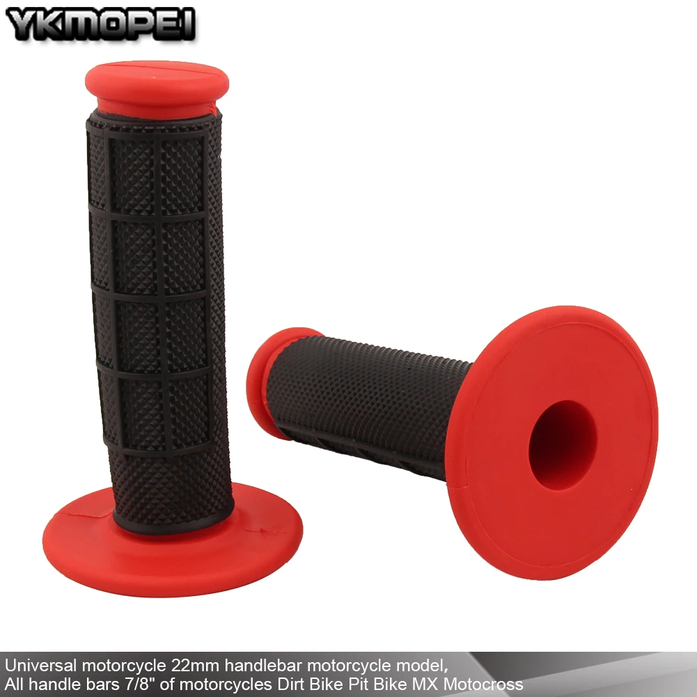 Motorcycle 7/8" 22mm Handles Grips Rubber Handle Bar Grip For KTM YAMAHA CRF EXC YZF Motocross Universal Accessories Dirt Bike view 4