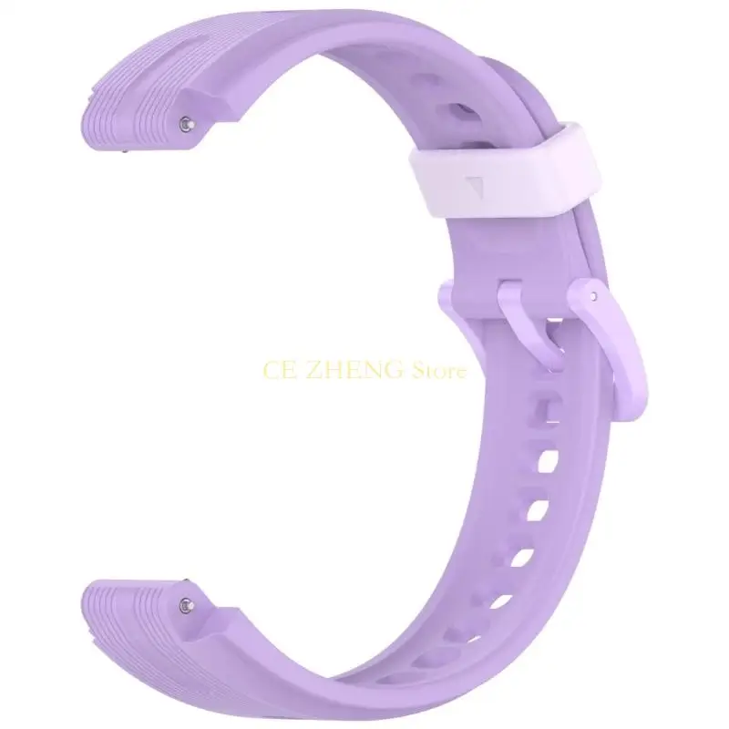 E56B 교체 유연한 손목 스트랩 어린이를위한 퀵 릴리스 벨트 감시 15mm