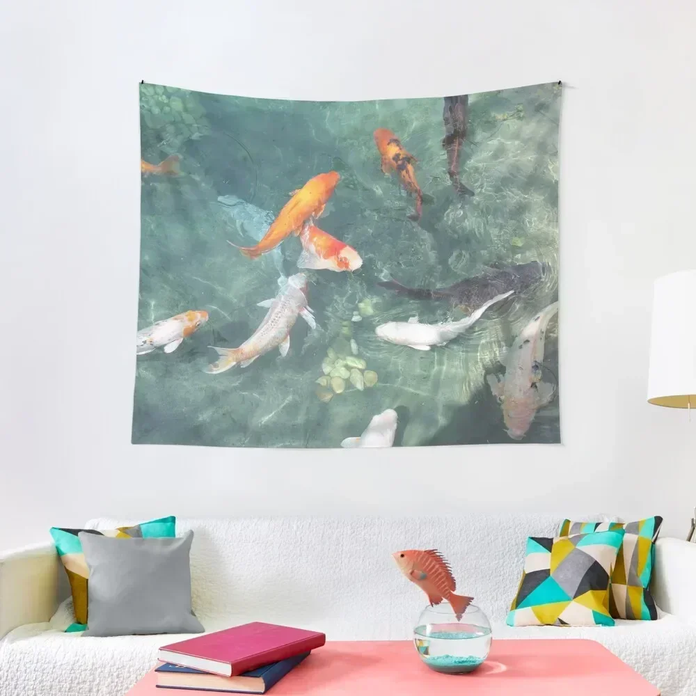 

KoiPond Tapestry Room Decorator Decoration Home Tapestry