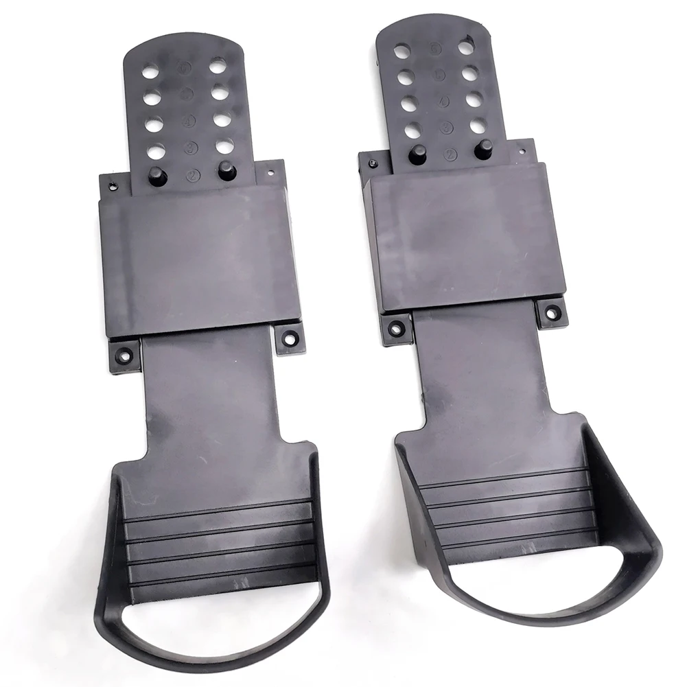 Durable Rowing Machine Pedal Fitness Equipment 1 Pair 30*10*5cm Fitness Equipment For Fitness Lightweight Plastic