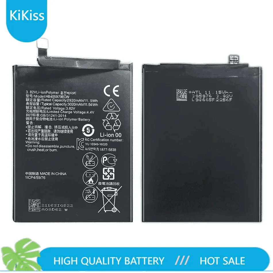 3020mAh HB405979ECW Battery For Huawei Honor 6A 8A DLI-AL10 DLI-AL10B DLI-TL20 DLI-L22 JAT-LX3 LX1 L41 L29 AL00 +Tracking Number