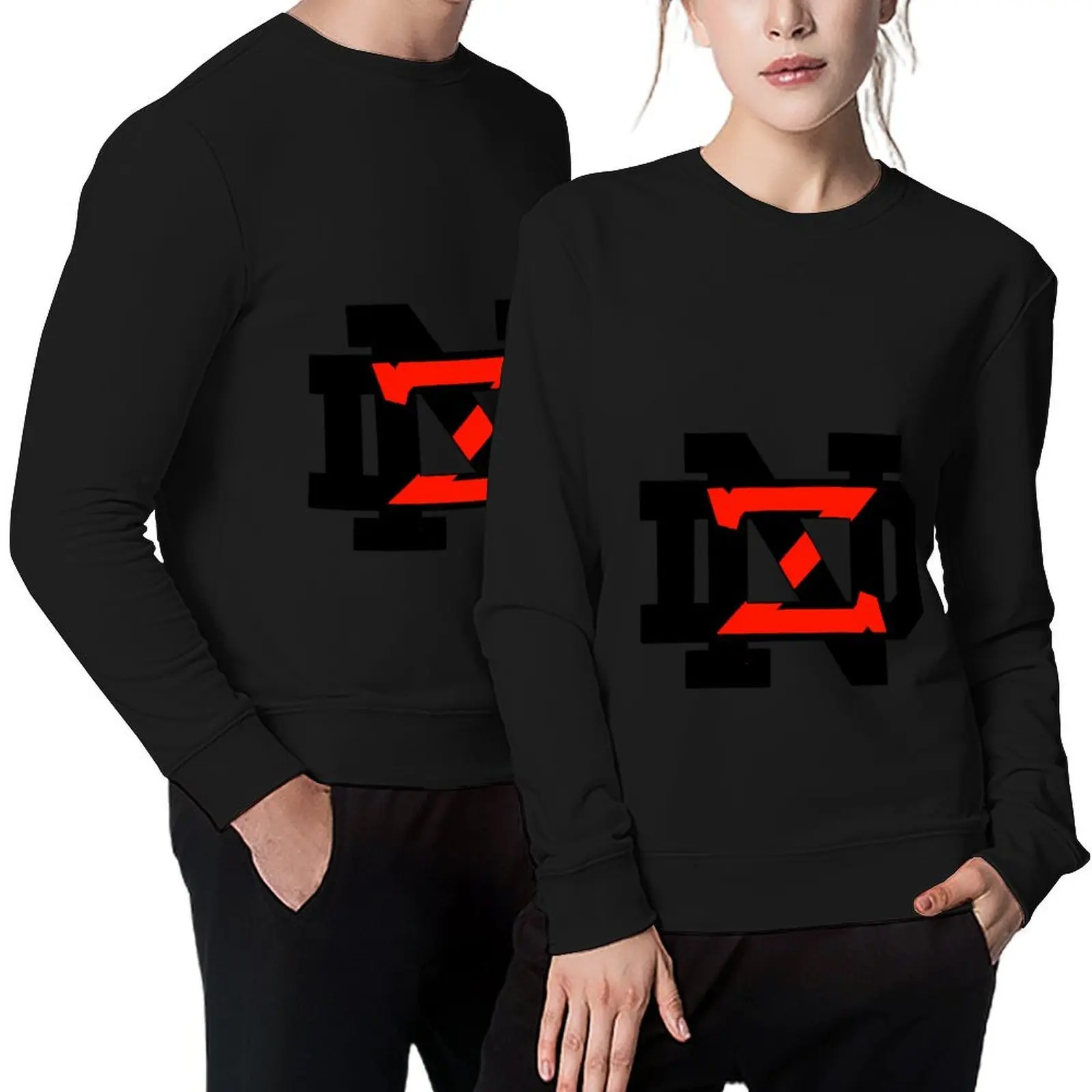 

Zahm Pullover japanese style mens clothes men wear men's sweat-shirt graphic sweatshirts