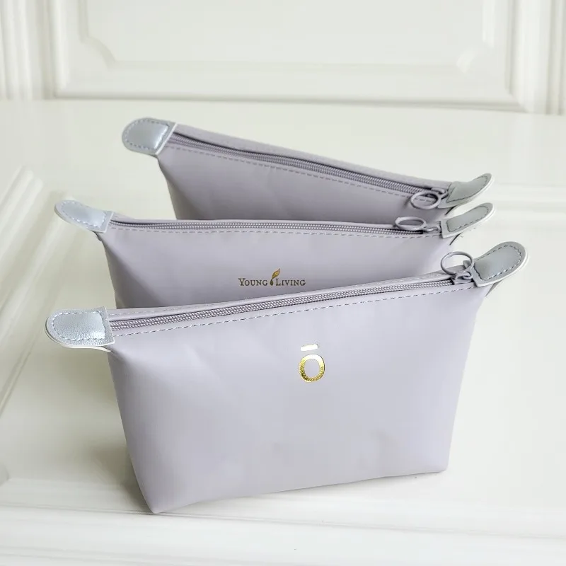 12 Slots Travel Essentials Oil Case Cosmetic Bag for Women Waterproof Dumpling Storage Bag Toiletry Makeup Portable Tote Bag