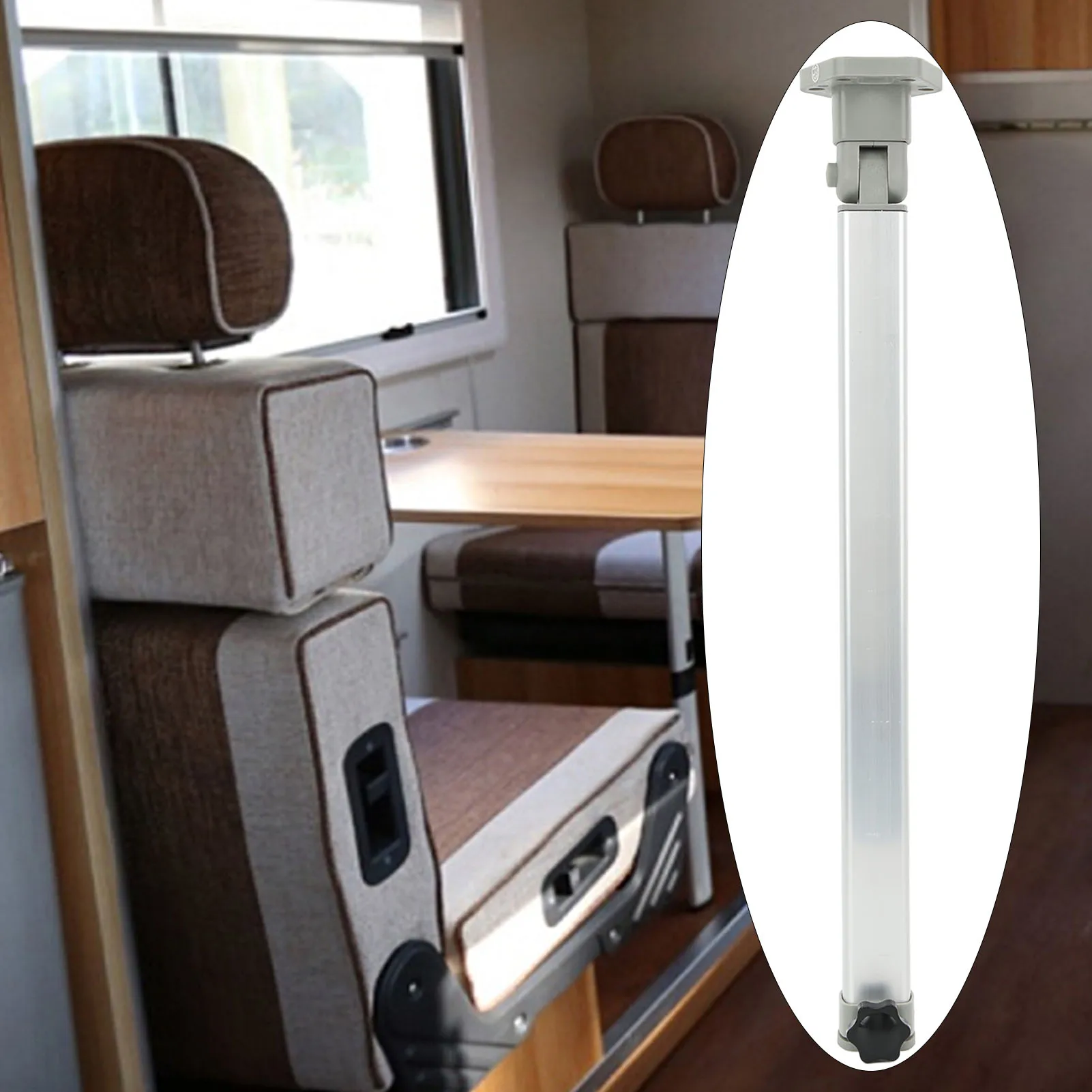 

Folding Desk Leg Folding Table Leg 560 to 930mm Aluminum Alloy Telescopic Desk Stand for RV Campers Boat