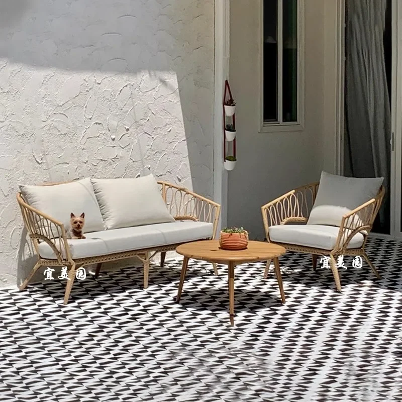 

Homestay Lawn Chairs Outdoor Sofas Personality Design Modern Living Room Garden Sofas Balcony Office Furniture Sillas Lshysf