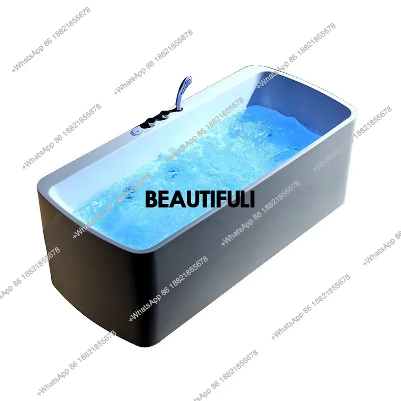 

Acrylic smart thermostatic Jacuzzi independent surfing colorful bottom light