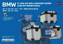 MENG MODEL SPS-091S 1/9 R 1250 GS ADV LUGGAGE CASES FOR MT-005/MT-005S Pre-Color