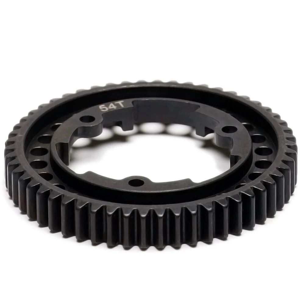 เกียร์เฟืองหลักเหล็กกล้า54T 1.0 MOD harden 45สำหรับ mobil RC 1/5 xmaxx 1/7 XO-1 1/10 E- 2.0 VXL ใหม่