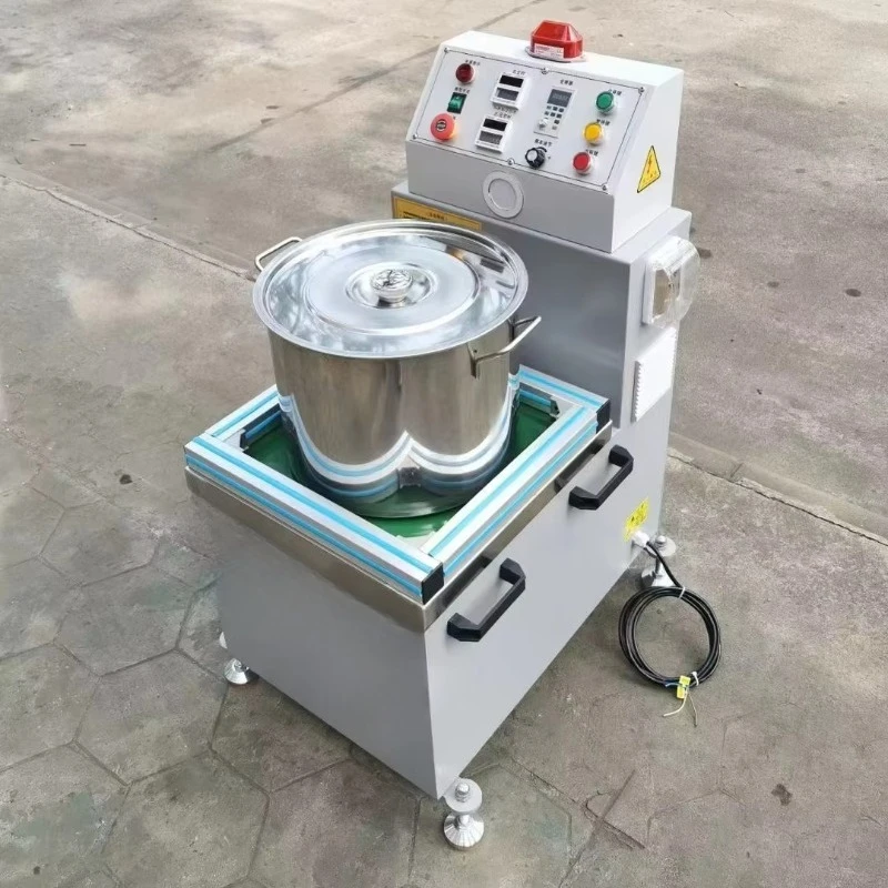 High Frequency Industrial Magnetic Grinding Polishing Machine Gearbox Motor 0.75kW Power for Stainless Steel Surface Deburring