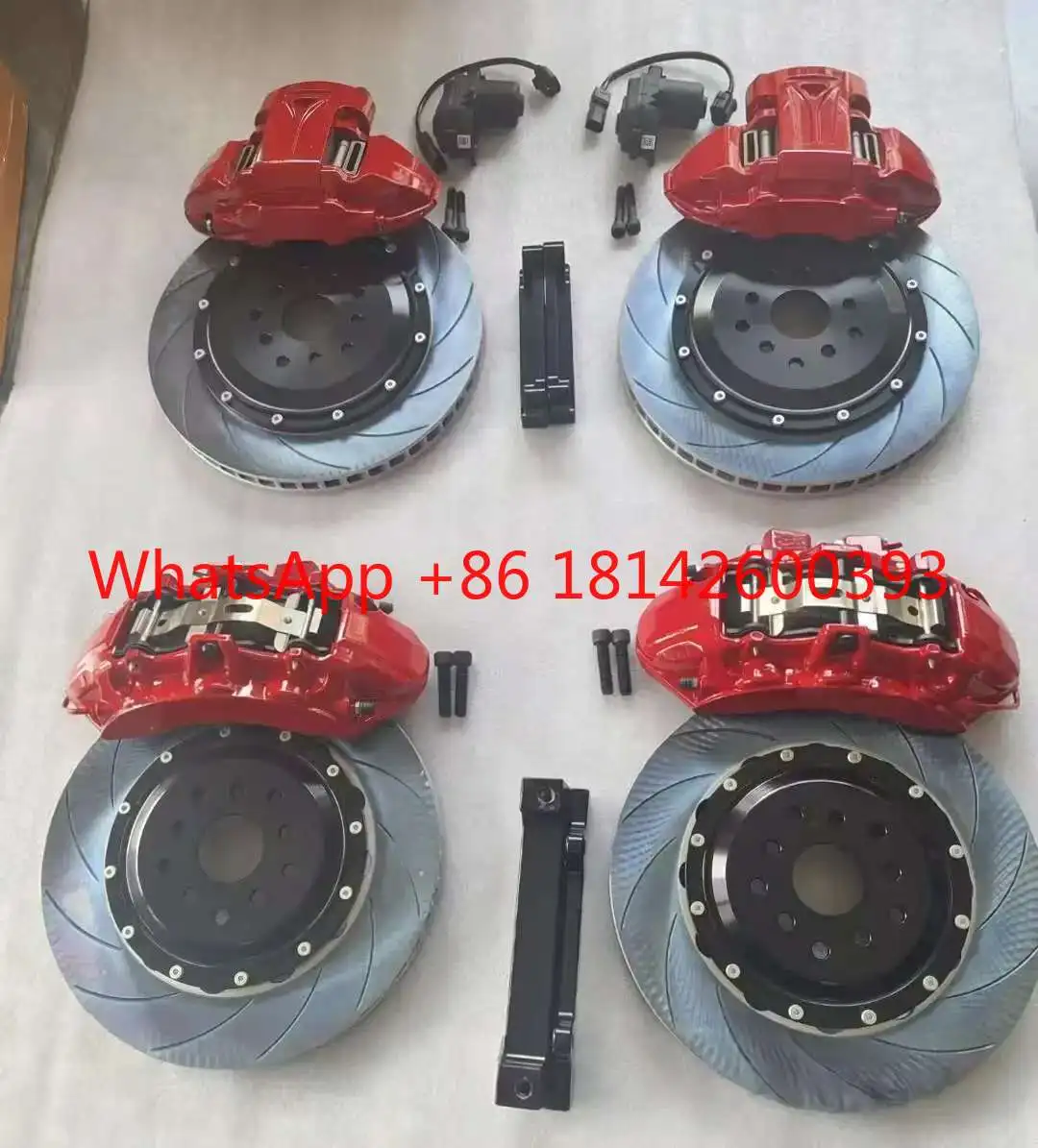 10 Pot Front Big Brake Caliper Kit Fit 22 Inch Wheels Universal High Performance Brake System for Luxury Cars