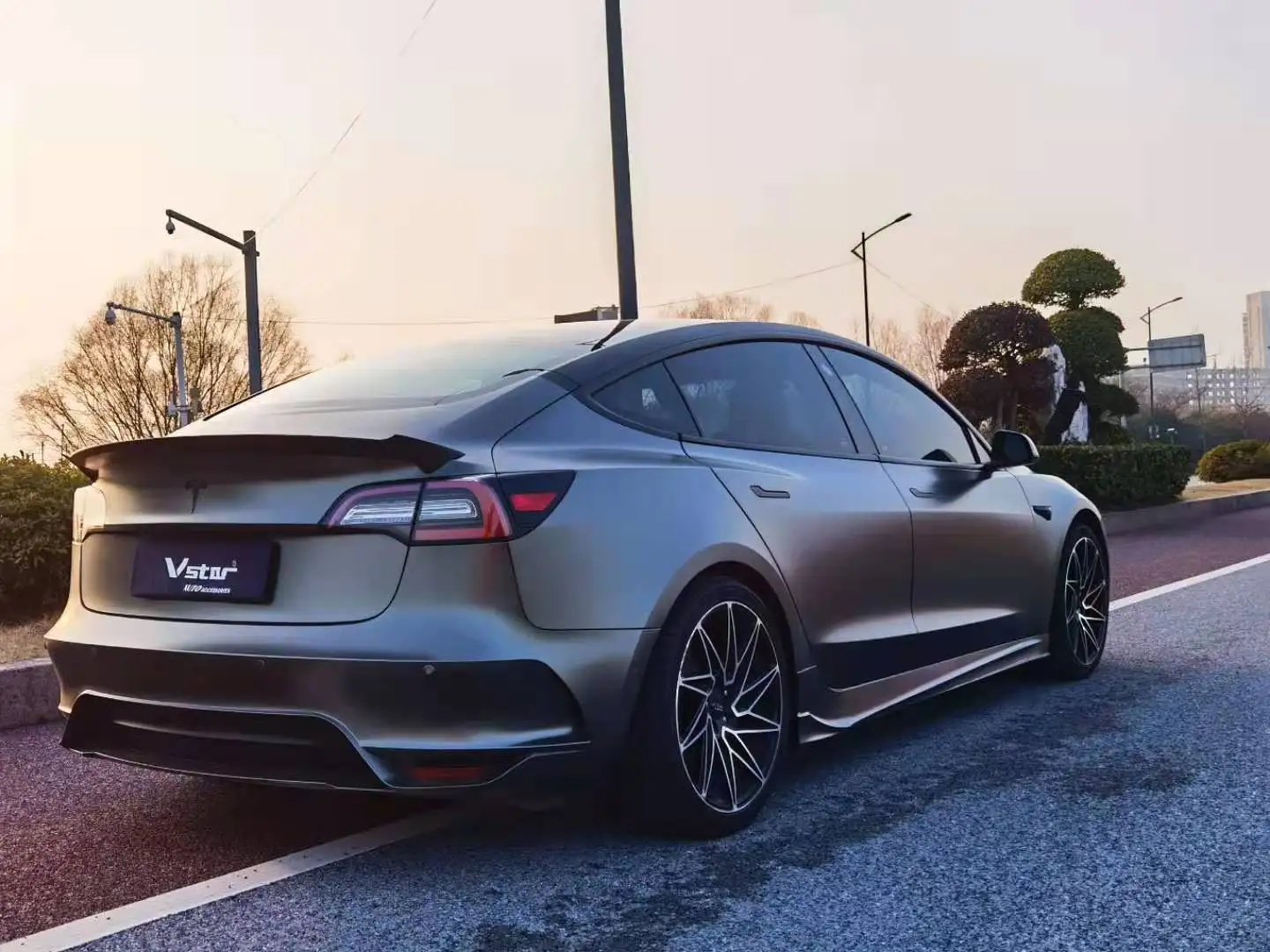 Assassin Kit Modified Body Kits for Tesla Model 3, High Quality PP Bodykit.