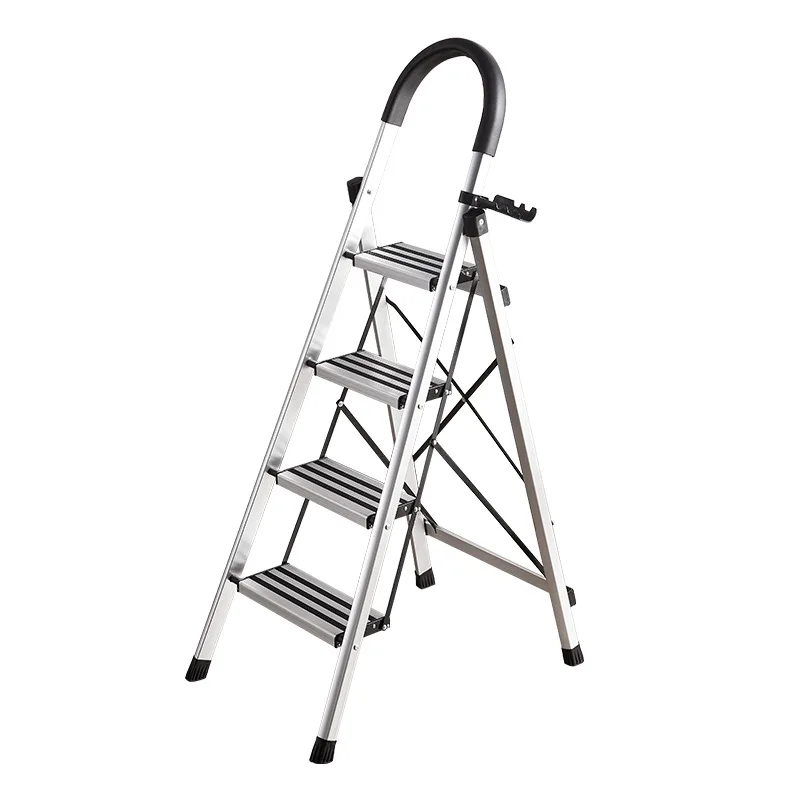 CX aluminum alloy ladder household folding indoor multi-functional ladder herringbone ladder stairs
