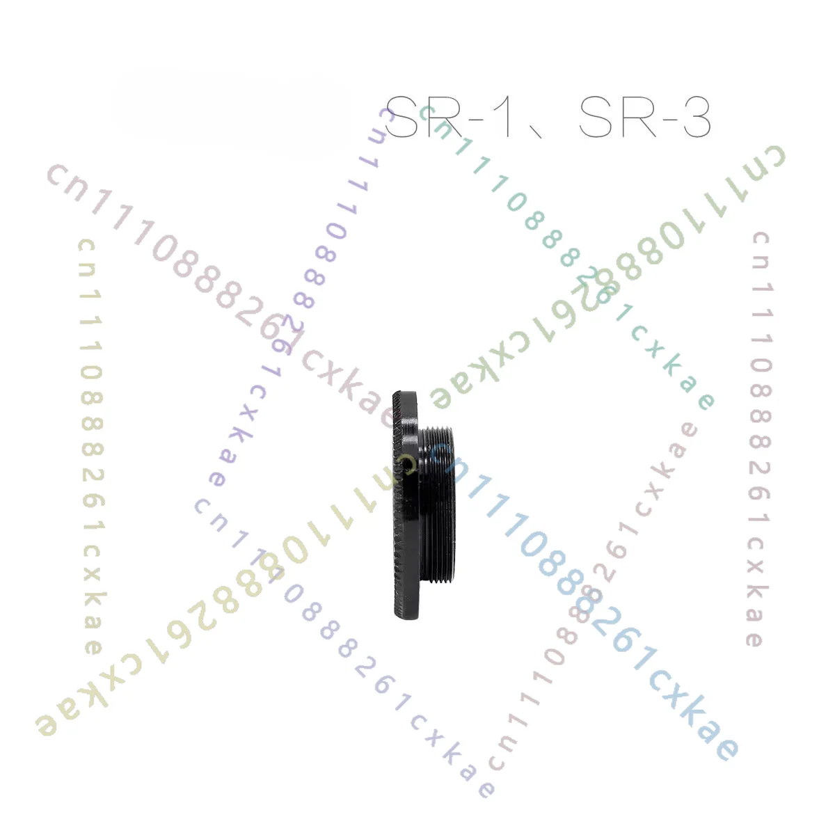 新しいアルミニウム合金ファインダーアイピースメタルリングミノルタ-sr-1-sr-3-フィルムカメラ用