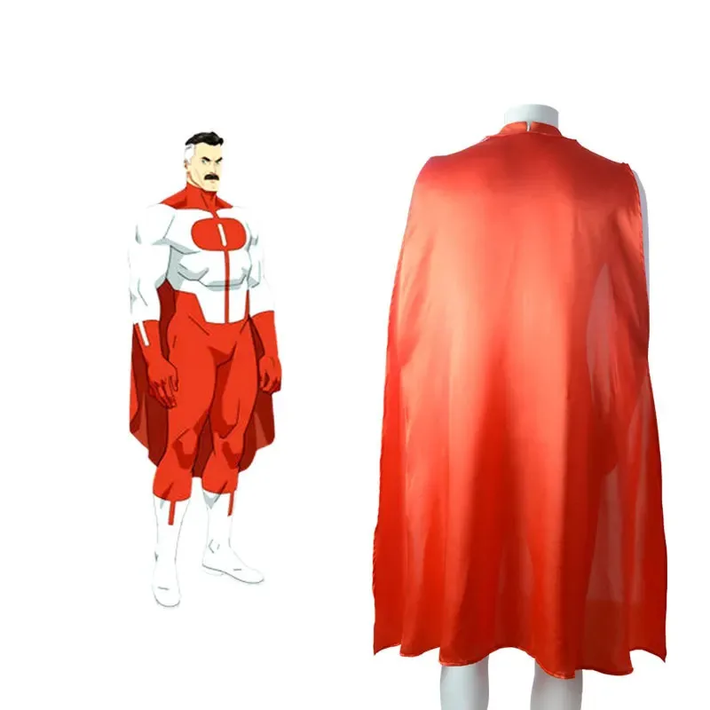 

DY20 Непобедимый Omni-Man Косплей Костюм Комбинезон Плащ Хэллоуин Карнавальные Наряды25