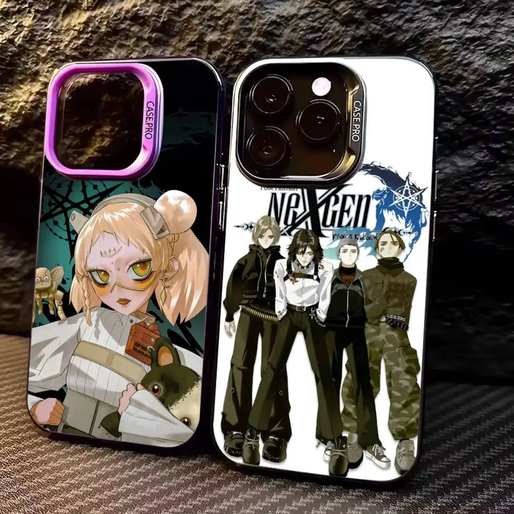 

Bring Me The H-Horizons BMTH Phone Case For iPhone17,16,15,14,13,12,11 Plus,Pro Max Colored Silver Plated Inside Cover