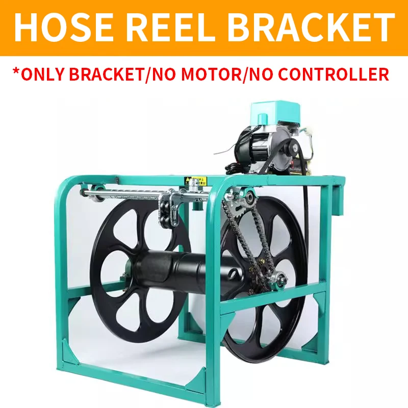 New Automatic Hose Reel Agricultural Sprayer Electric Reel Winding Hose Rack Automatic Hose Reel Water Pipe Storage