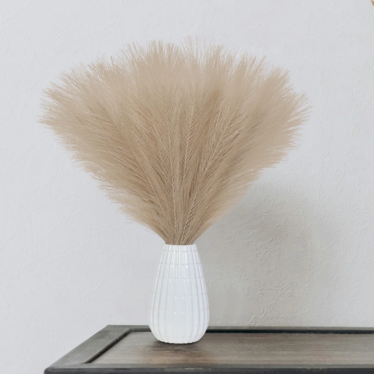 10 30 قطعة/الوحدة الزهور الاصطناعية رقيق Pampas العشب باقة لحفل زفاف المنزل زهرية الديكور بوهو نبات صناعي زهور القصب #3
