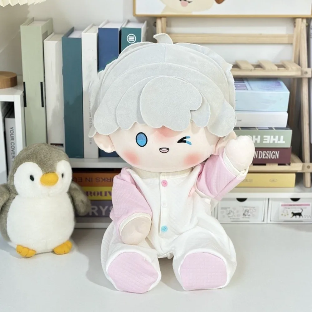 Jumpsuit 40cm Cotton Doll Clothes Sitting Posture Clown Hat Doll Clothes Cartoon Cute No Attribute Doll Clothes