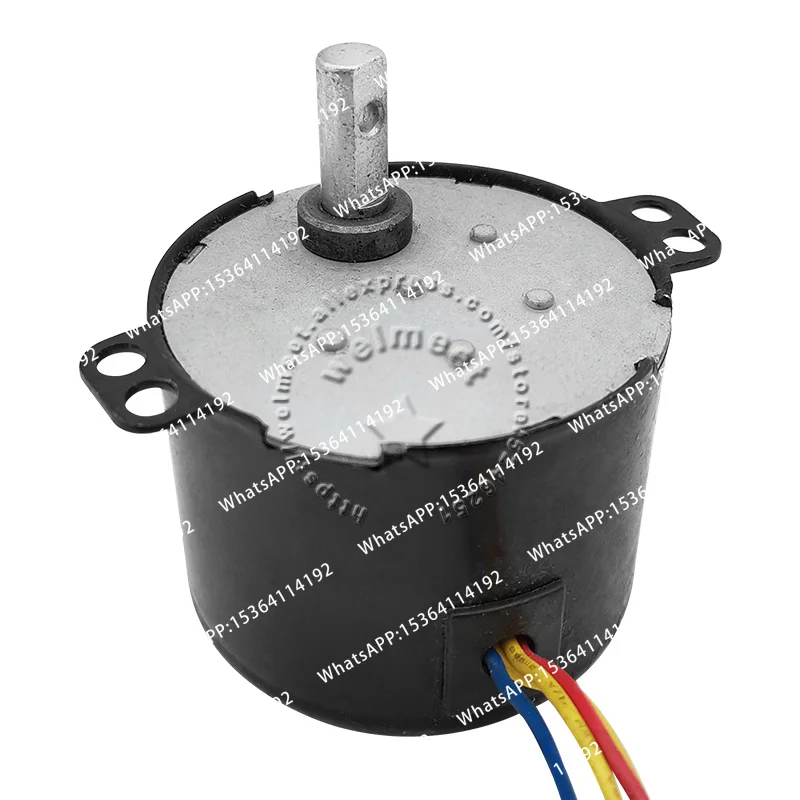 1pcs AC24/220V 1-50rpm 10W 50KTYZ metal gear reduction gearbox high-torque synchronous motor