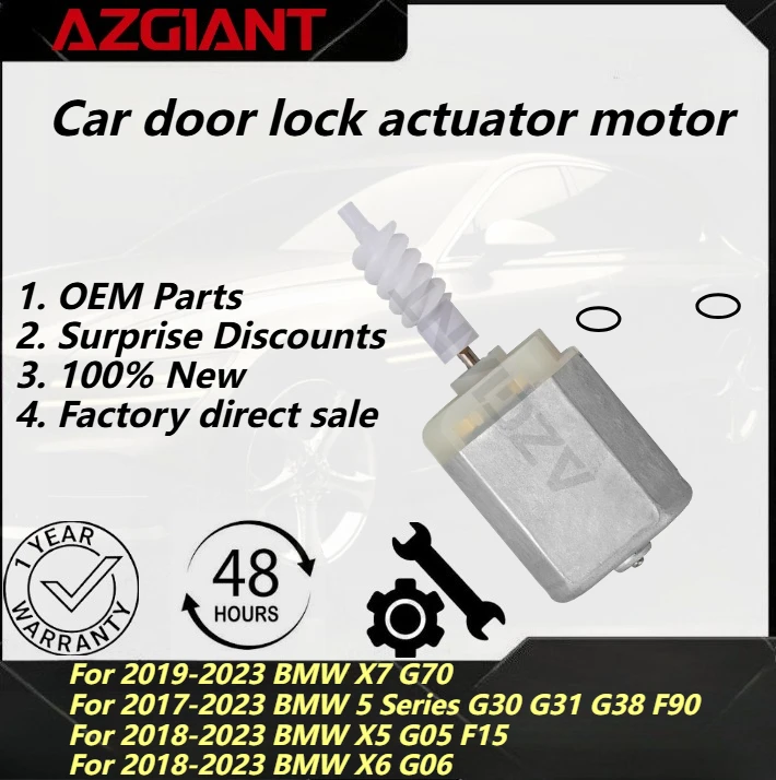 

Azgiant Car door lock motor For 2021-2023 BMW 7 Series G07 G11 G12/X7 G70/X5 G05 F15/X6 G06/X3 G01 new parts C55452 3W3732 OEM
