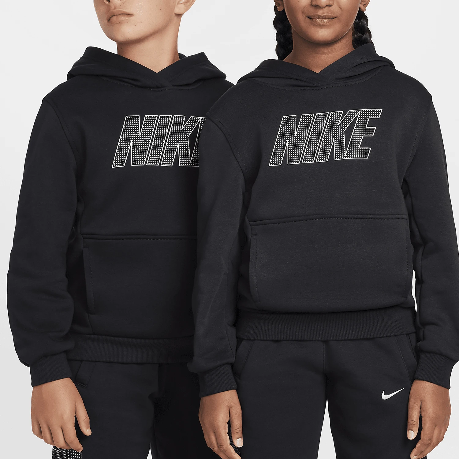 

Оригинальная осенняя повседневная износостойкая толстовка с капюшоном для детей Nike HF4226-010