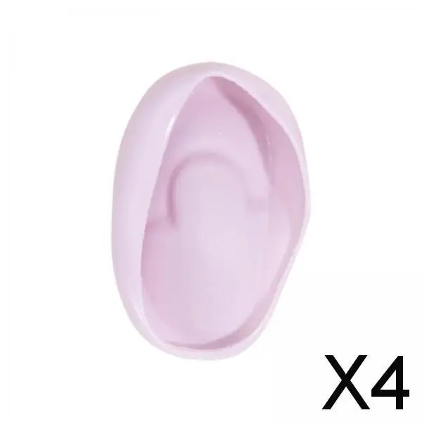 Silicone Ear Cover Protector, Ferramenta De Beleza Profissional, 3x2