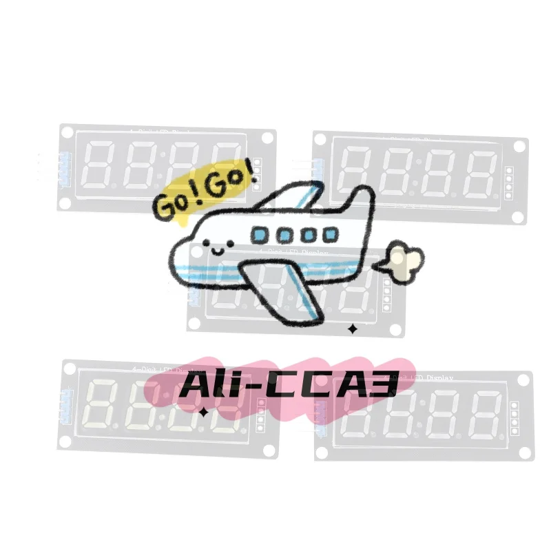 

TM1637 0.56 Inch 4 Bit LED Digital Tube Display 7 Segments Display Module LED Electronic Clock Display Module Board For Arduino