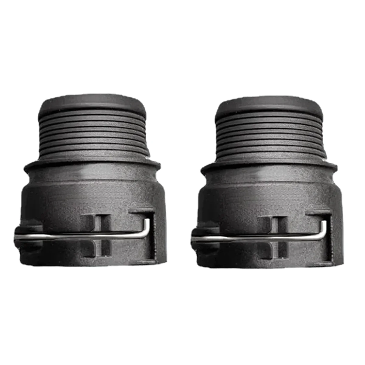 2PCS New Car Cooling Water Hose Connector Upper Pipe Radiator Adapter for Audi Q7 VW Touareg 7L TDI 4F0122293C