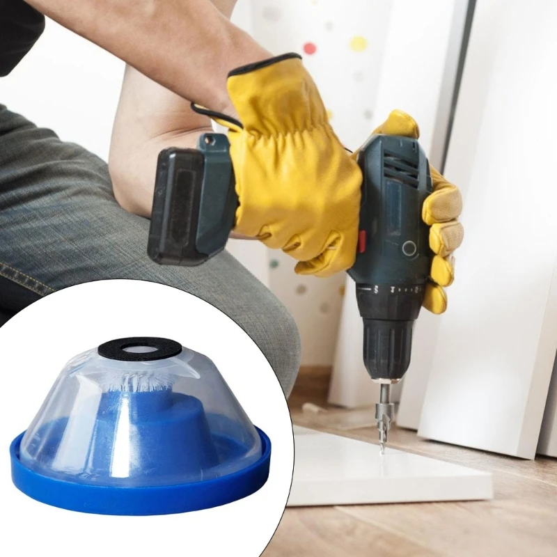 Bowl Dust Covers Ashes Bowls for Electric Drills Ensuring Clean Workspaces & Easy Storage, Metal and Concrete