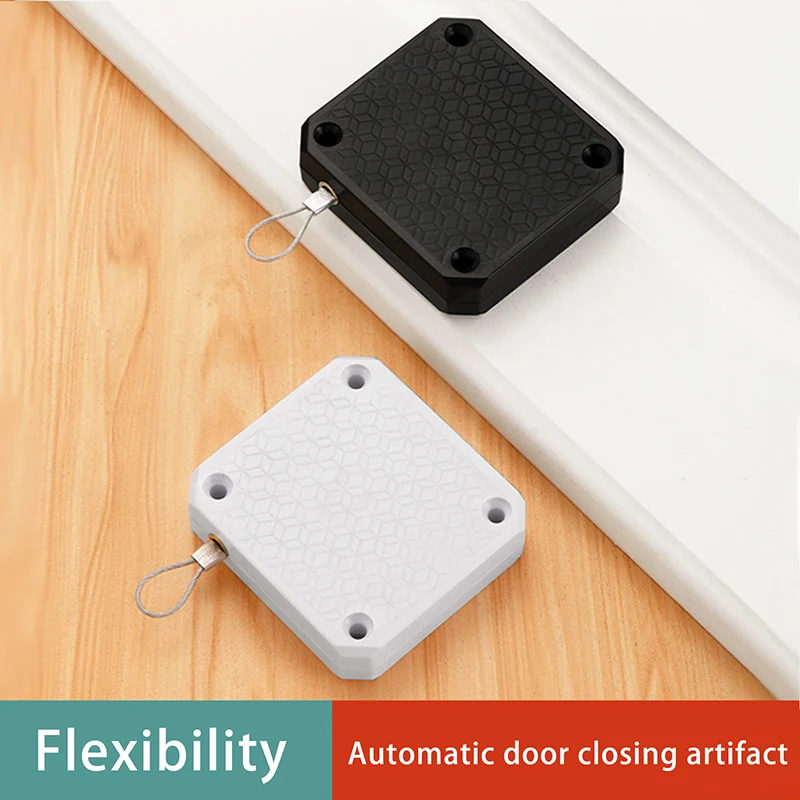 1 комплект, 500 г-1000 г, устройство закрытия натяжения, дверной доводчик с раздвижным экраном без перфорации и стальной тягой, автоматический дверной доводчик