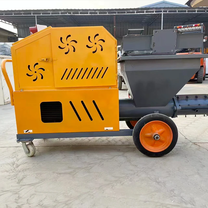 Internal External Wall Mortar Spraying Machine Small Gypsum Wall Dry Mortar Cement Plaster Sprayer