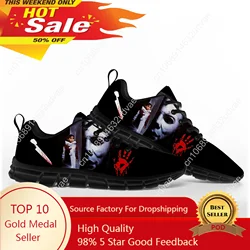 Horror Halloween Sports Shoes Michael Myers Mens Womens Teenager Kids Children Sneakers Casual Custom High Quality Couple Shoes