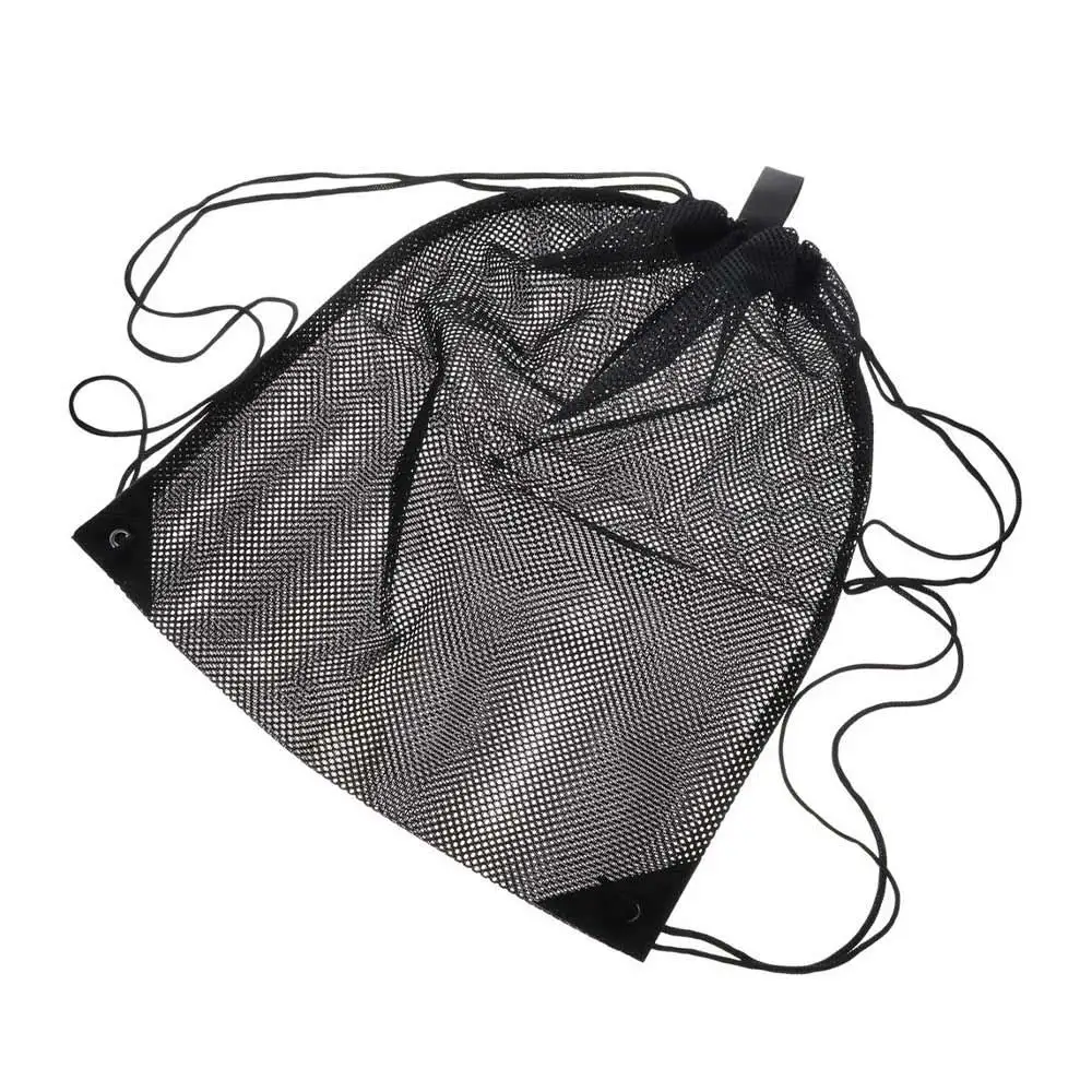 Storage Bag Environment-Friendly Basketball Storage Bag Gym Sports Backpack Drawstring Mesh Bags Shoulder Bag Shopping Bag