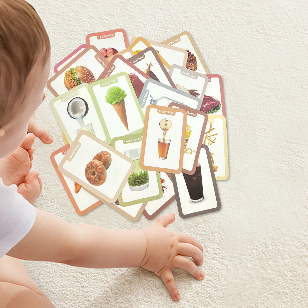 Manga Anime Book Alphabet Flash Cards For Toddlers Teach Toddler Learning Numbers Colors Shapes Educational Toys For Preschool