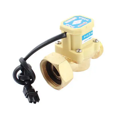 

3/4PT Male 1PT Female Thread Water Fluid Flow Sensor Switch 0.75-5L/min 260W 220V