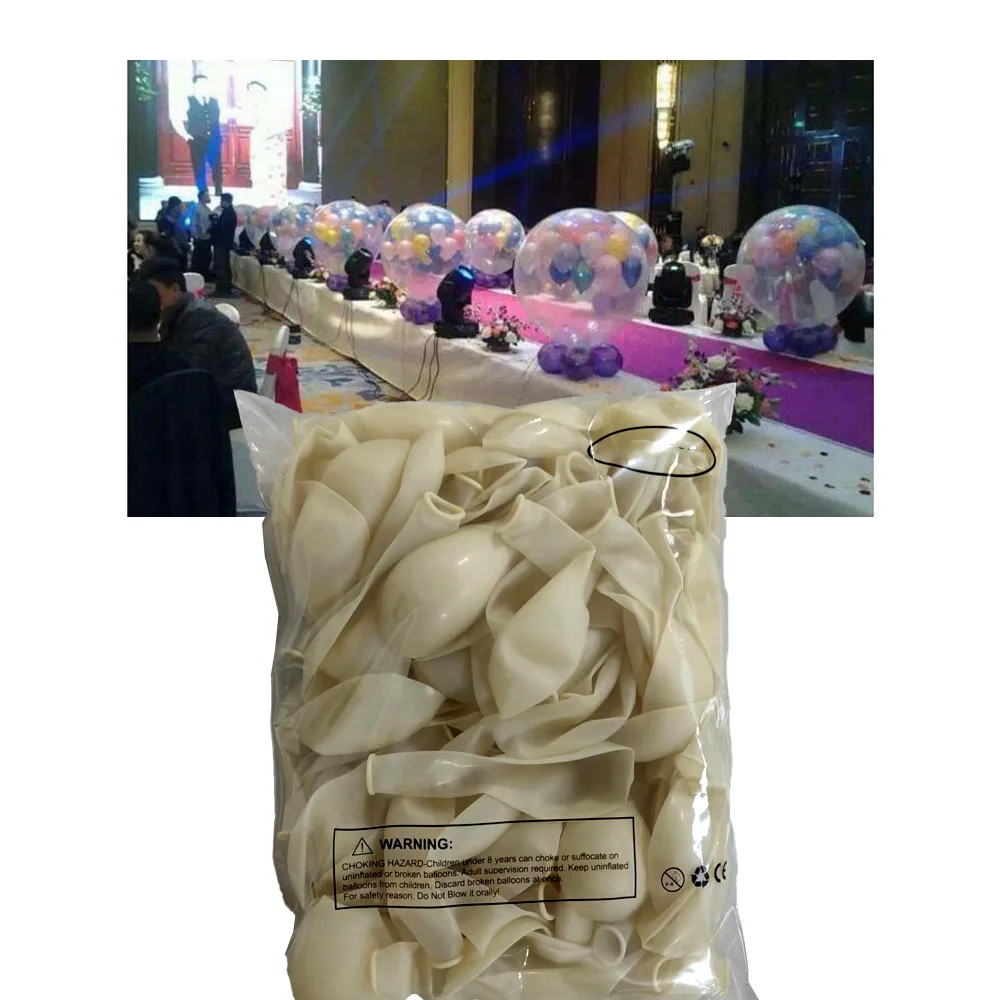 

5/10/12/18/24/36 inch Thick Clear Latex Balloons Transparent Balloon Wedding Party Birthday Decoration Inflatable Air Globos Sky