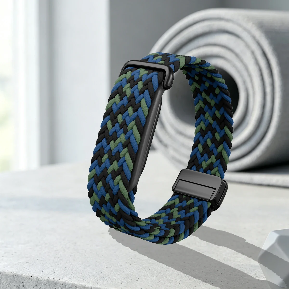 Nylon-Geflechtband für Google Fitbit Air Armbänder Fitness-Ersatzband Magnetisches Armband für Google Fitbit Air Sport-Armband – Detail 6
