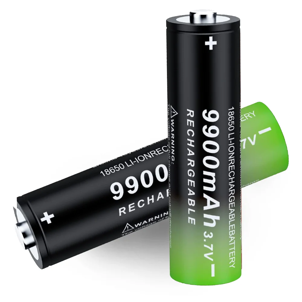 2-20pcs New 18650 Rechargeable Battery 3.7V 18650 9900mAh Large Capacity Li-ion Battery For Flashlight Torch Toys Battery