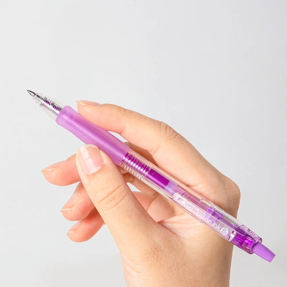 For Deli Colorful Gel Pens Writing Stationery Retractable Tip Pens Note Taking Planner Journaling Office School Supplies