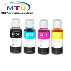 1Set 4PCS CMYK GT51 GT52 HGT51 HGT52 Refill Ink Kit for HP GT5810 5820 Tank 310 311 318 319 410 411 418 510 519 511 516 518 508