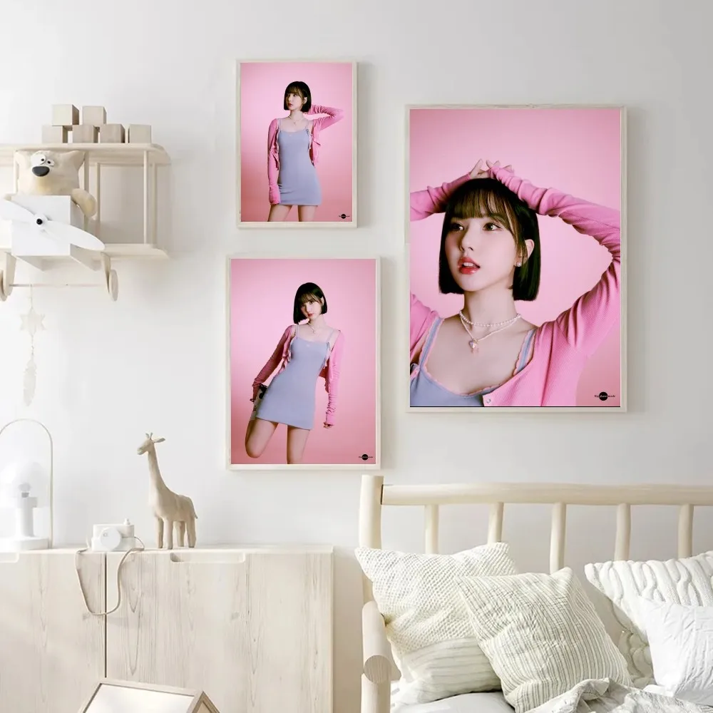 Kpop Girl Group Vivizs Member Poster Decorative Painting Bedroom Bedside Wall Sticker Living Room Entrance Cafe Mural Home Decor