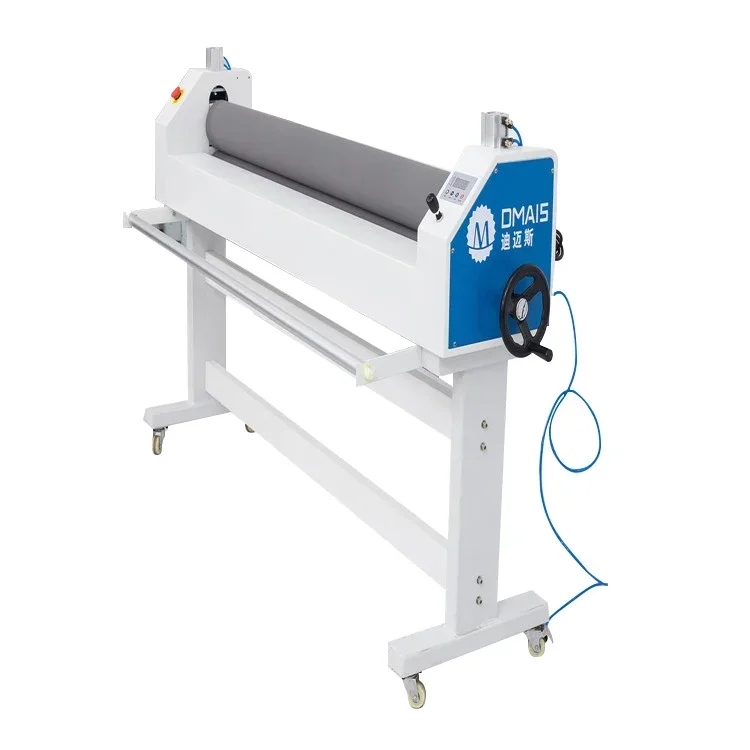 

63" Wide Format Laminating Machine Roll to Roll lamination Heat-Assist Easy Operate Manual Laminator