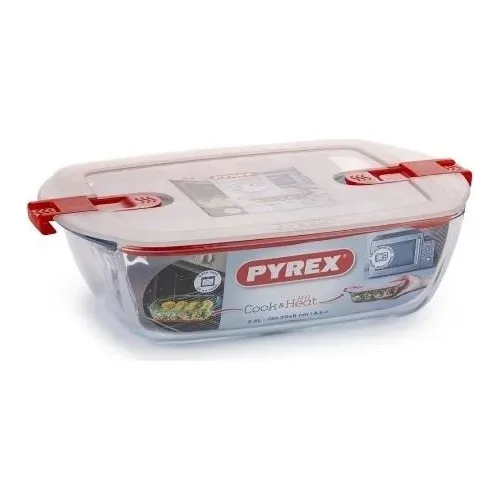 Pyrex Upright Storage Container Microwave 2.5 L