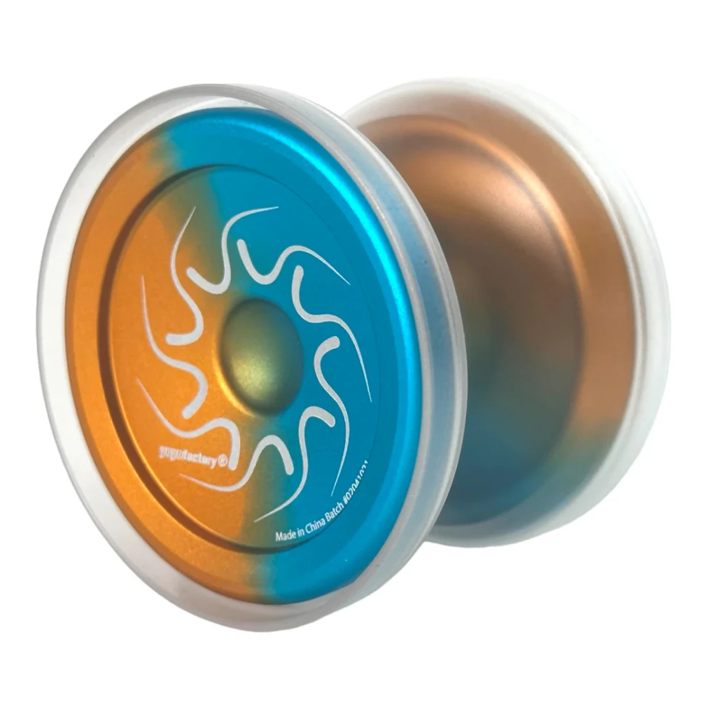 

Hot Sale 2023 Nine Dragon Unresponsive Yoyo, Yoyofactory Professional Metal Yo-yo Toy, Aluminum Alloy Yoyo Ball for Tricks, Best