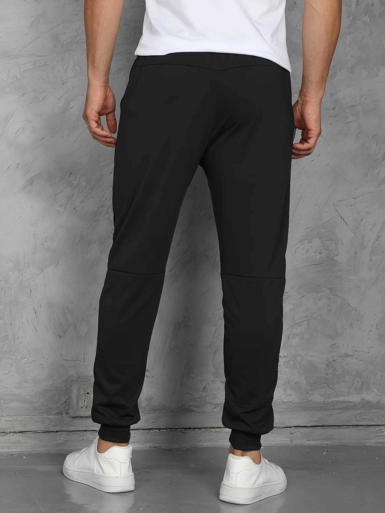 Summer Thin Men's Sweatpants Slim Fit Outdoor Training Pants Classic Design Jogging Casual Sweatpants