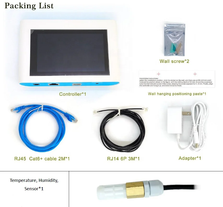 Smart Grow Light Controller Wifi Sunrise Sunset Humidity Gateway UV IR Controllable Led Master Controller for Growing Plants