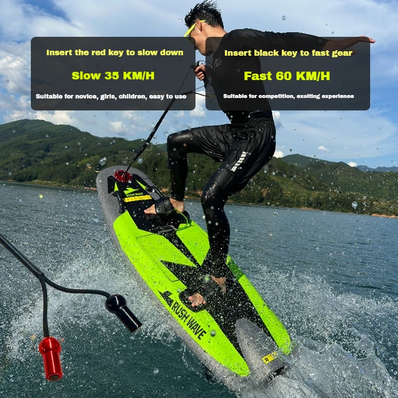 Carbon fiber electric surfboard high speed power jet water ski water Sports beach recreation entertainment Water surfing board