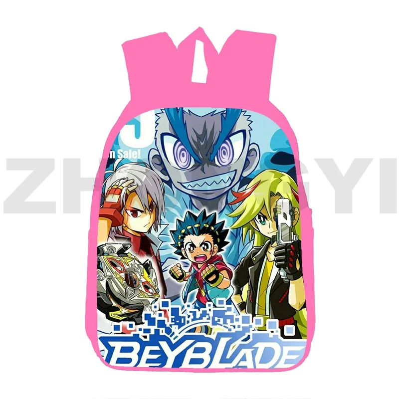 

Trend Harajuku 3D Beyblade Burst Backpack Women Travel Leisure Shoulder Bag 12/16 Inch Girls Primary School Bag Laptop Urban Bag